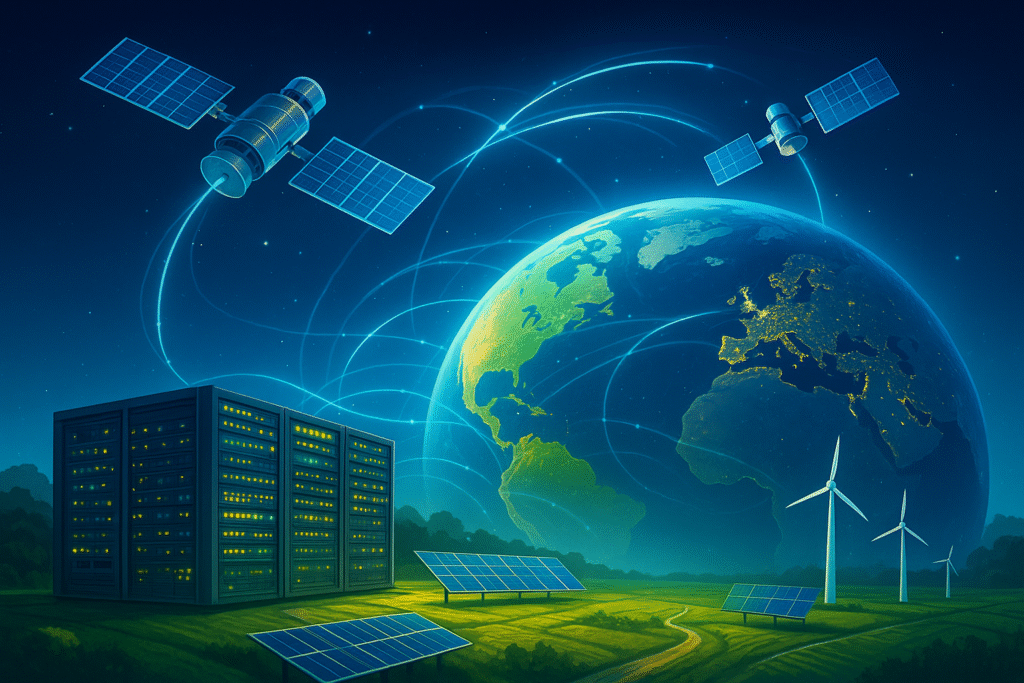 AI Data Centers in Space - global AI computing