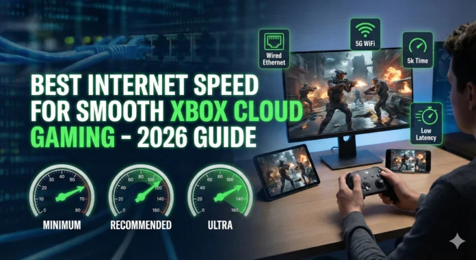 Best internet speed for Xbox Cloud Gaming with PC and high-speed network setup
